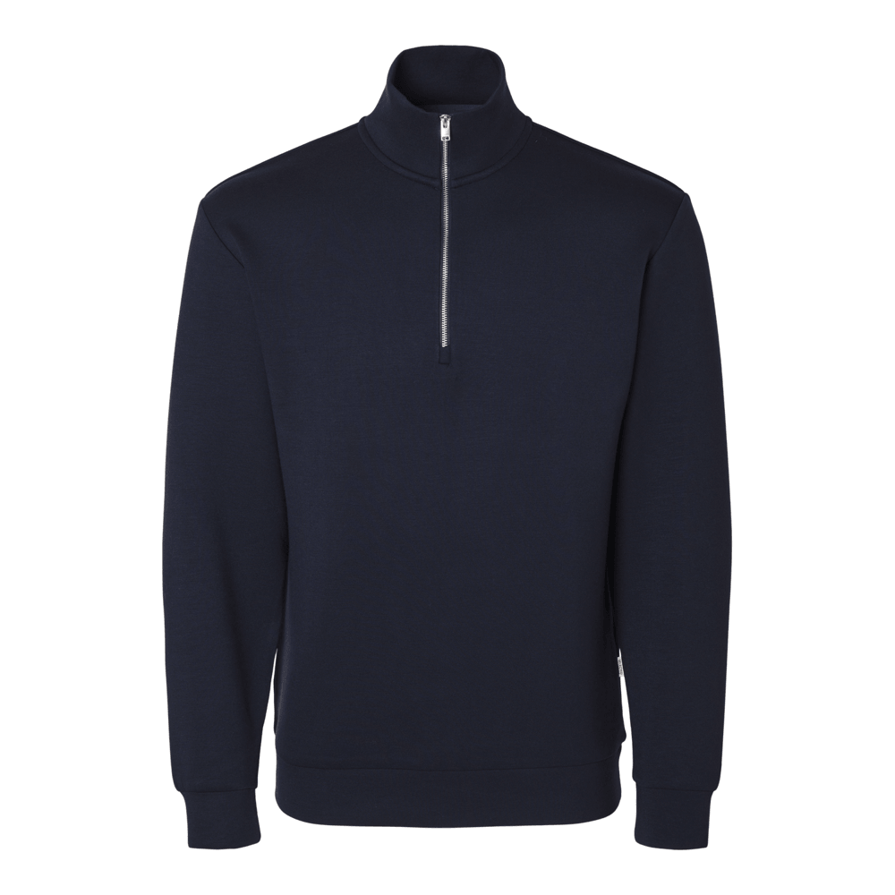 Selected Homme Manuel Soft Zip High Neck Sweater